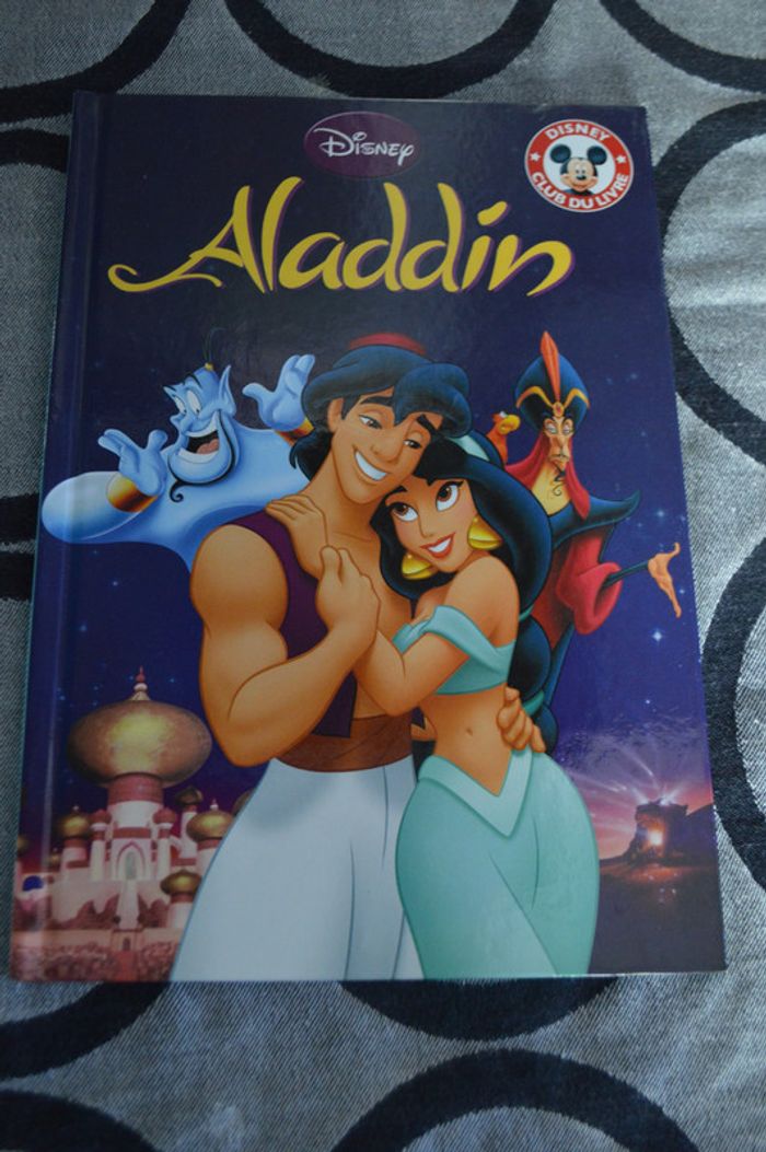 Livre Disney club du livre Aladdin
