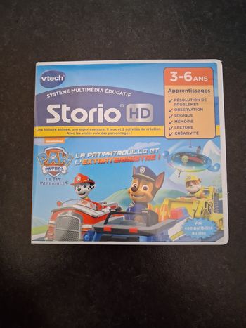 Jeu hd storio  pat patrouille