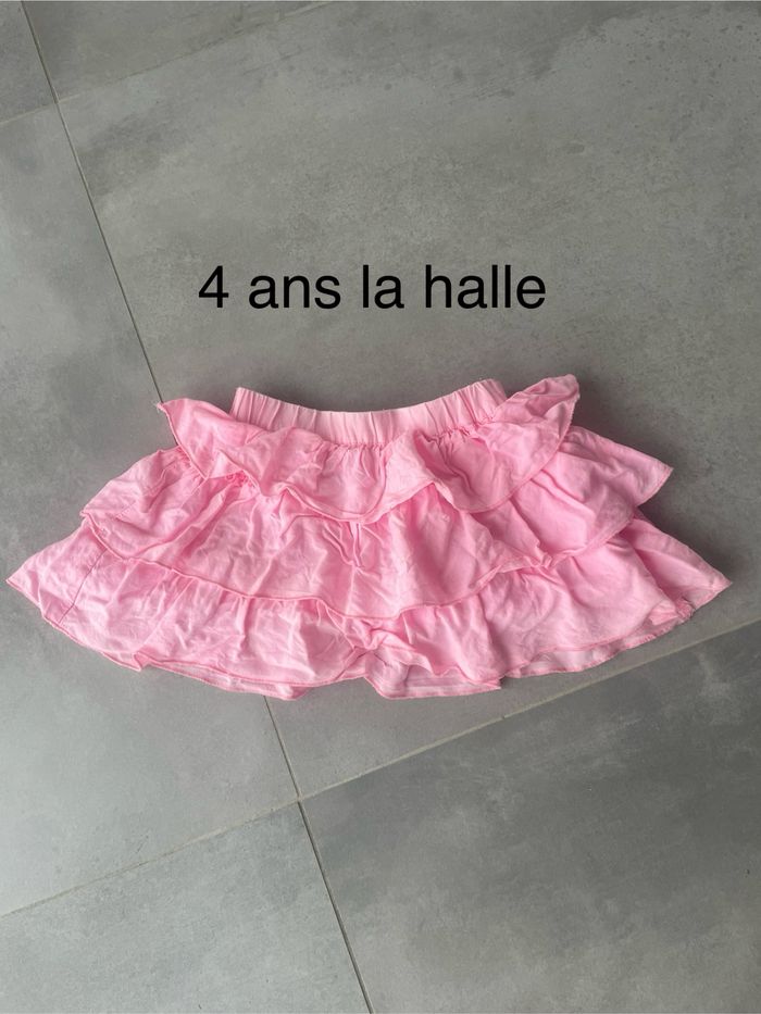 Jupe rose 4 ans la halle
