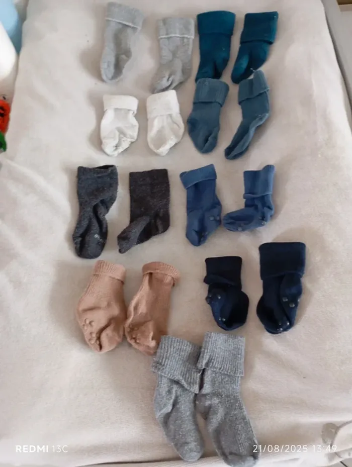 9 paires de chaussettes - photo numéro 2