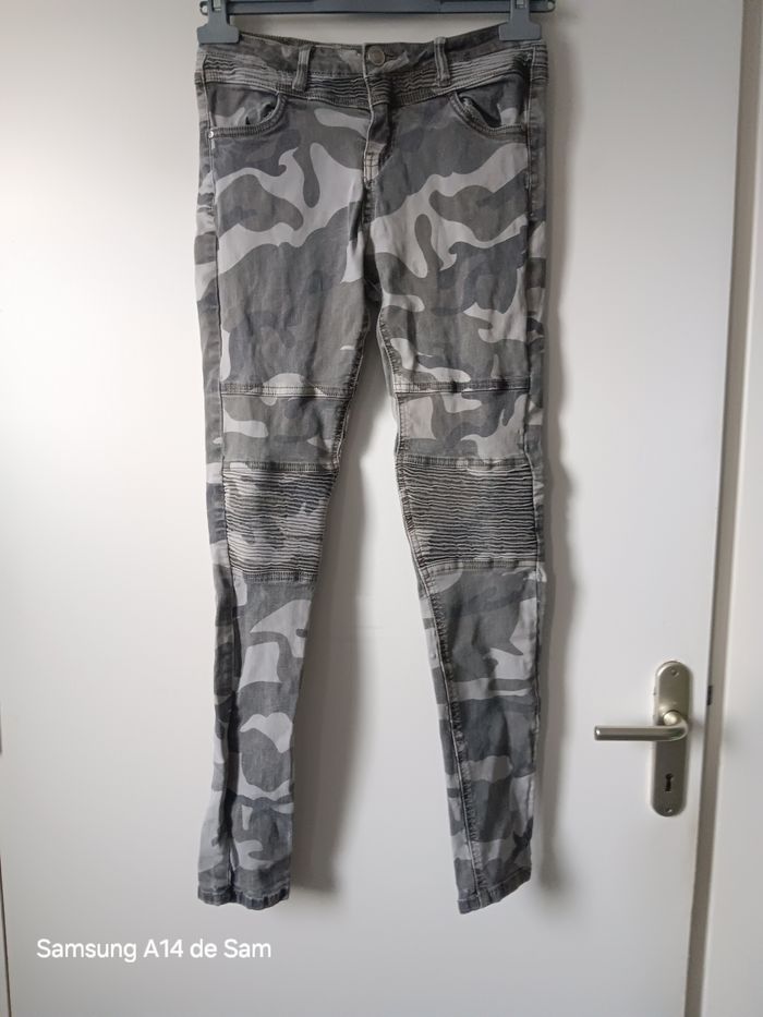 Jean militaire femme megusto denim 38