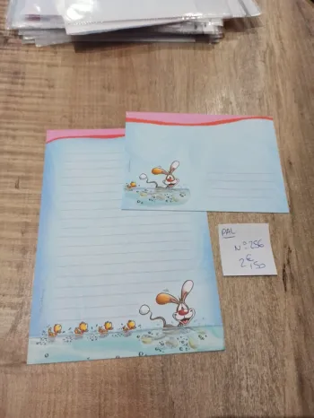 Papier à lettre Diddl 256 2,50€