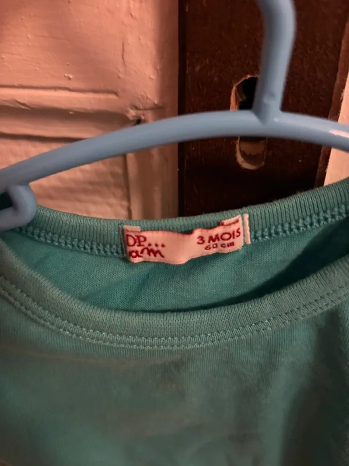 Lot tee shirt et polo manche courte 3 mois - photo numéro 6