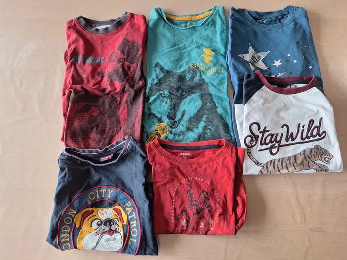 Lot de tee-shirt manches longues 5 ans