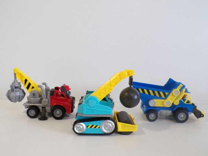 Engins de chantier - Paw Patrol - Pat Ptrouille - Benji - Charger - Mollie - photo numéro 3
