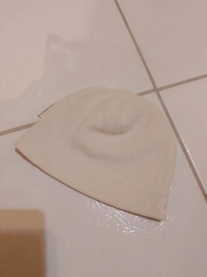 Bonnet fille couleur crème Quechua - photo numéro 2