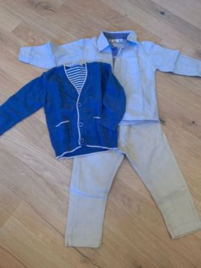 Ensemble (veste + chemise + pantalon)