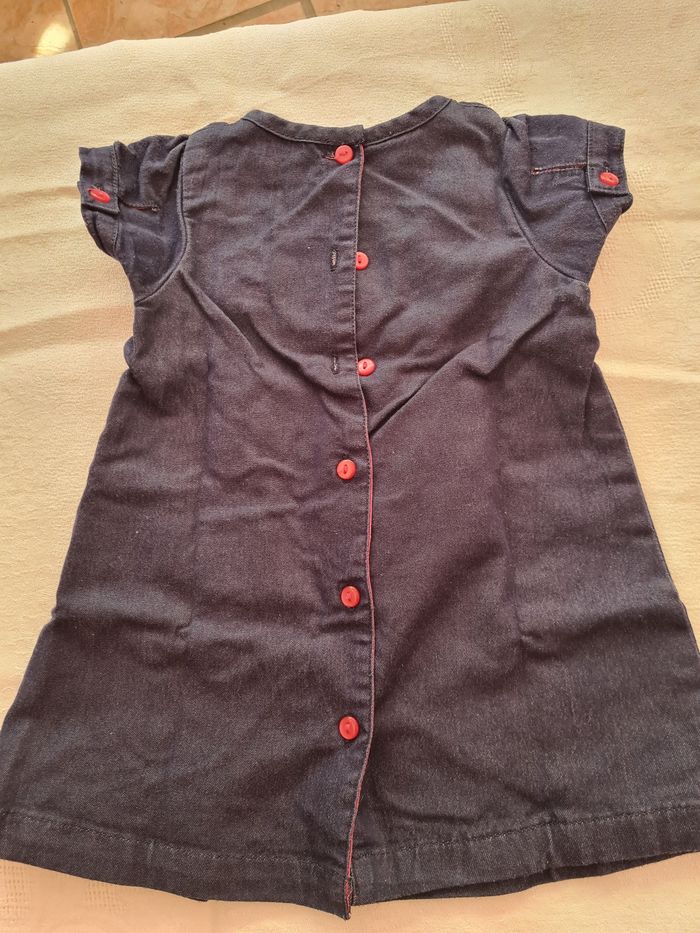 Robe. Tape à l œil. 9 mois. Marine - photo numéro 4