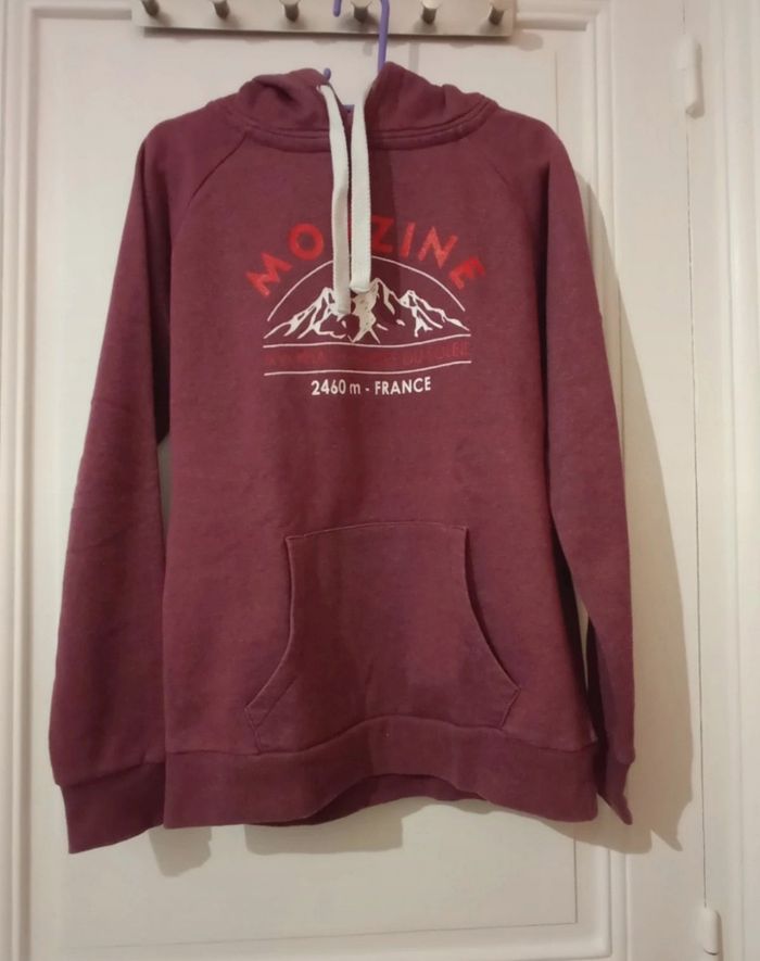 Sweat rouge femme