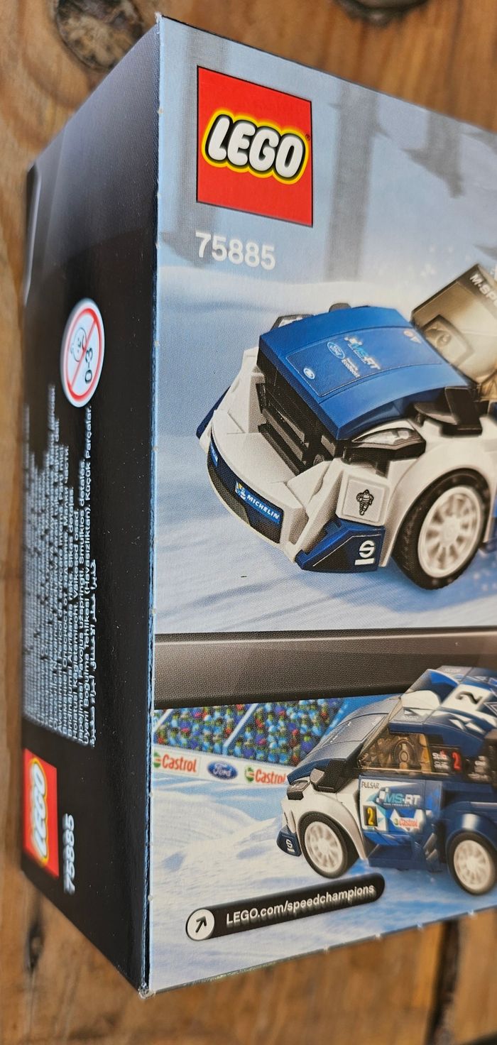 LEGO® 75885 Speed Champions Ford Fiesta M-Sport WRC - photo numéro 4