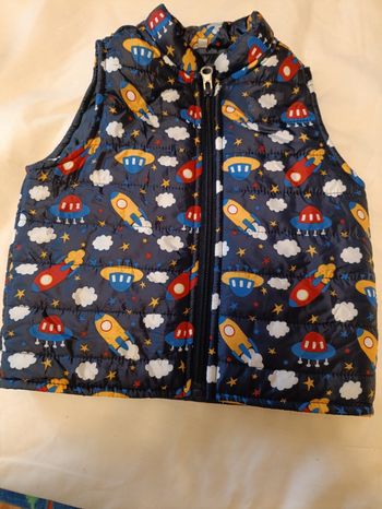 Doudoune sans manche 23 mois