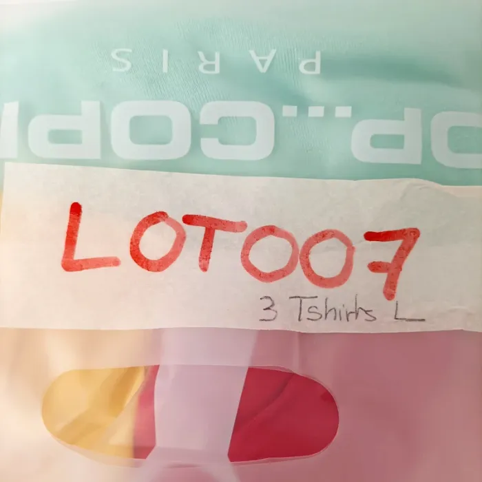 Lot 3 tops femme été taille L – Primark, Phildar, rouge perlé, coloris vifs LOOT07 - photo numéro 7