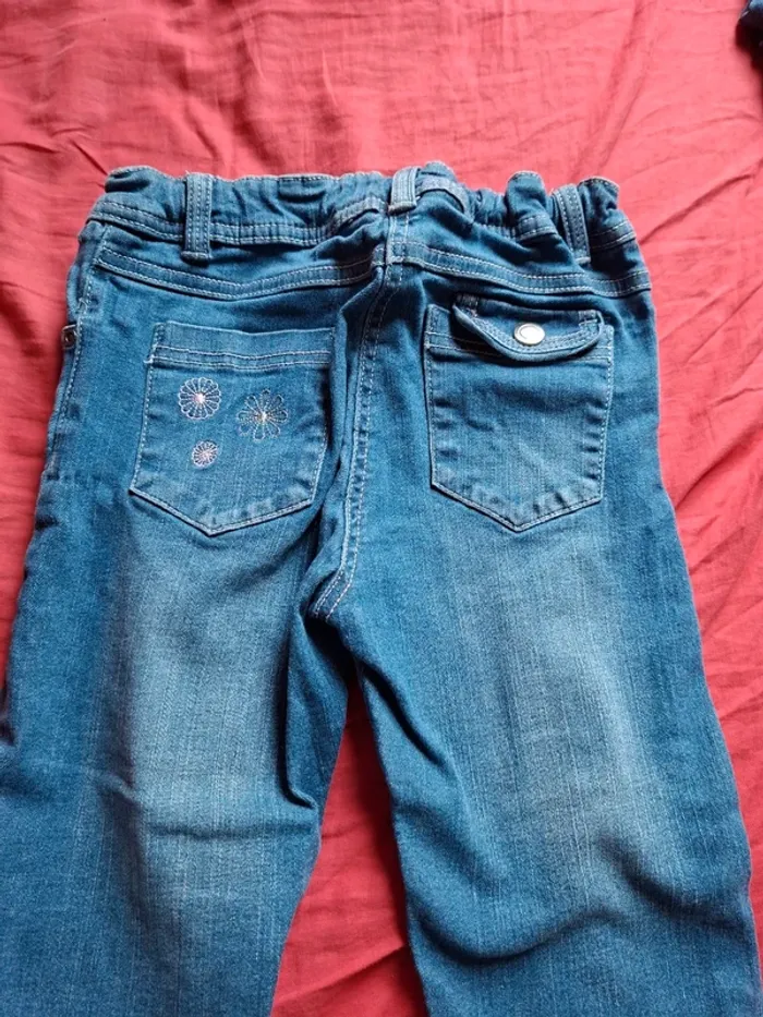 Lot 2 jeans slims 10 ans - photo numéro 12