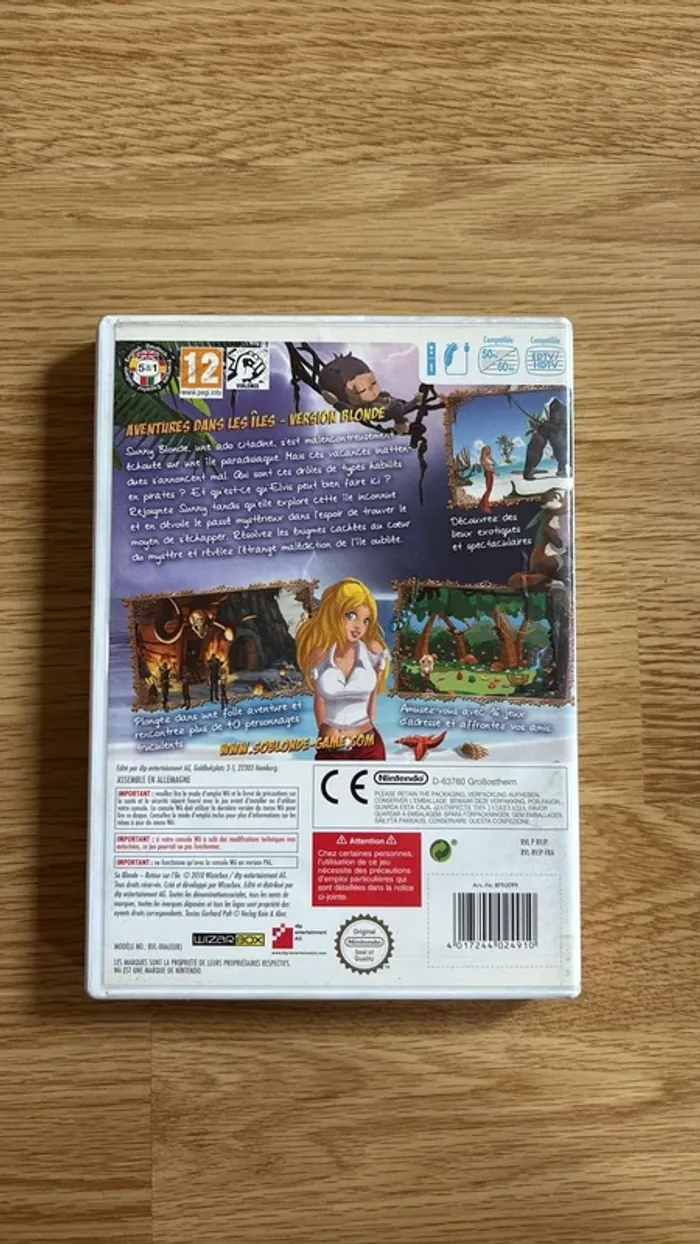 Jeu Wii So Blonde Back to the island - photo numéro 3