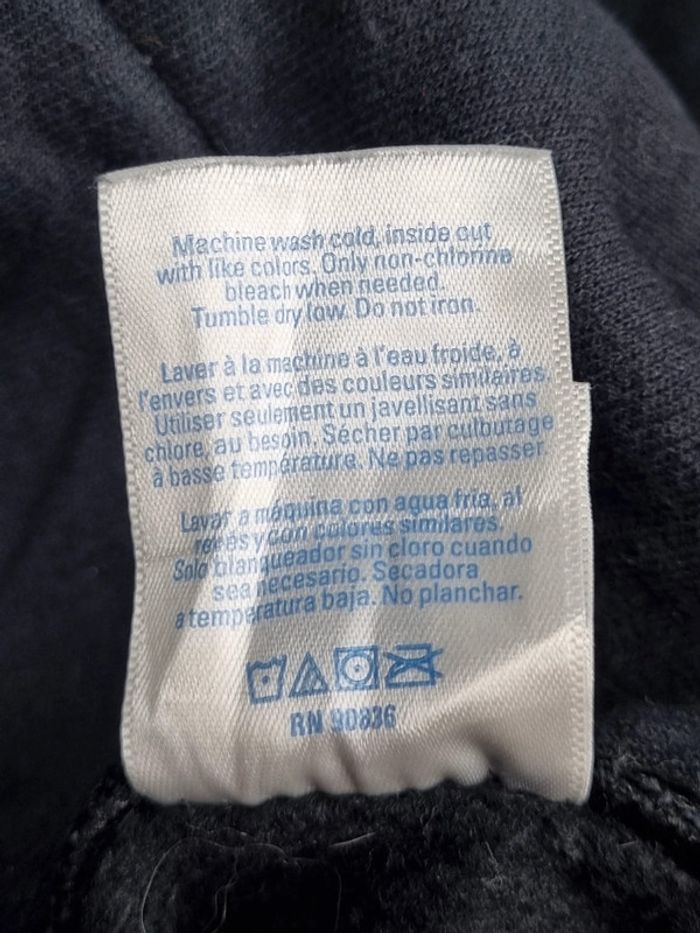 Pull à capuche universitaire "MLEA Academy" Noir – Taille S Hommes - photo numéro 7