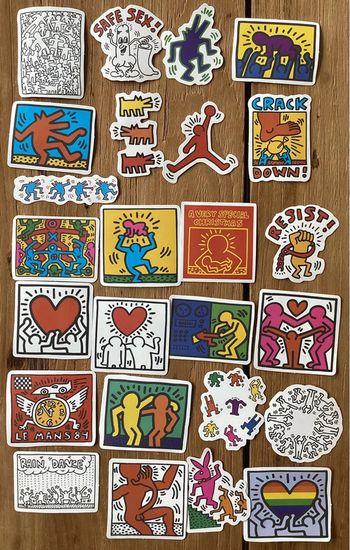 25 Stickers style streetart