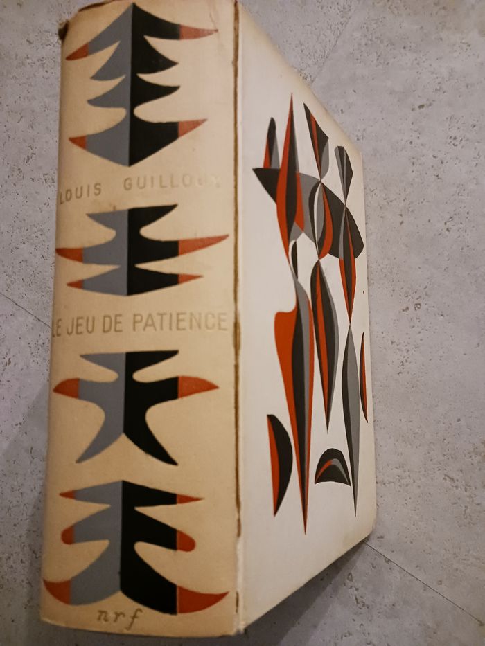 livre ancien Le jeu de la patience Louis Guilloux