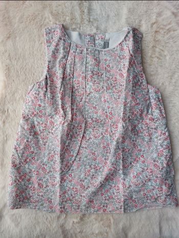 Blouse sans manches 🌸