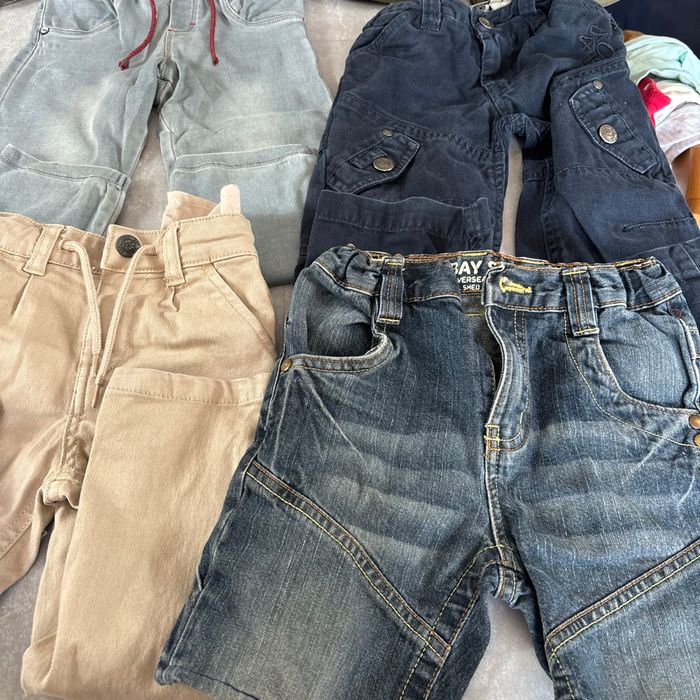 Lot 9 pantalons/short 3 ans - photo numéro 3