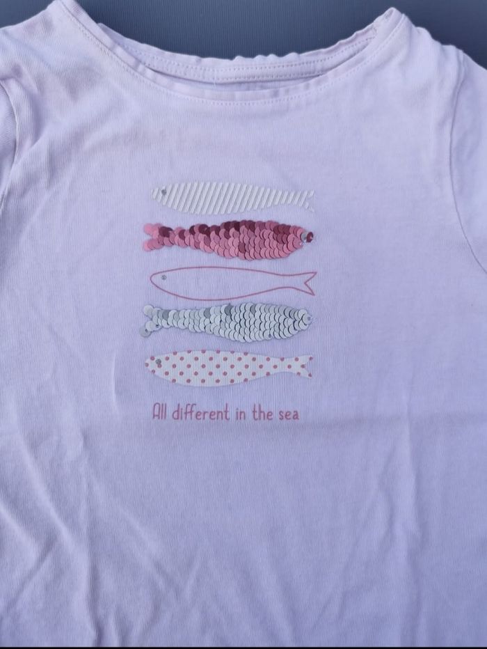 Tee-shirt mc 5 ans fille okaidi - photo numéro 2