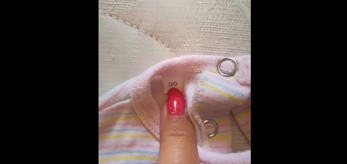 Pijama rayé rose naissance - photo numéro 2