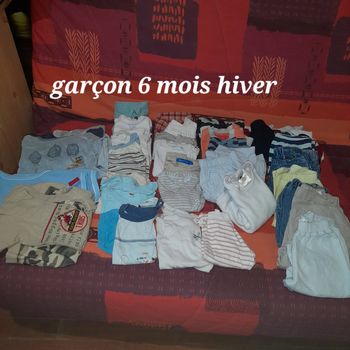 Lot garçon 6 mois hiver