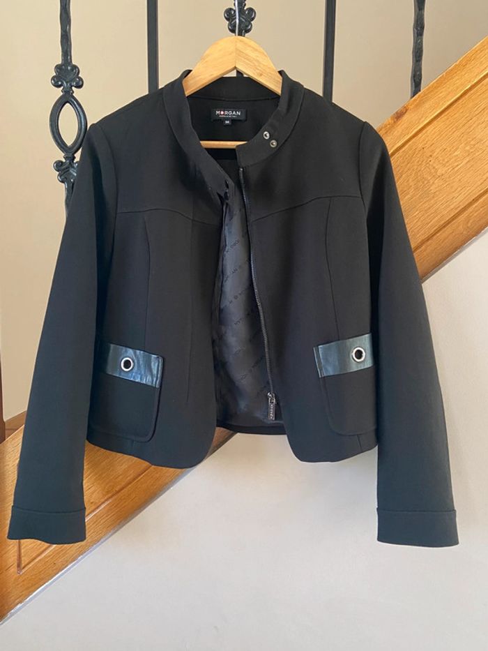 Veste noire Morgan