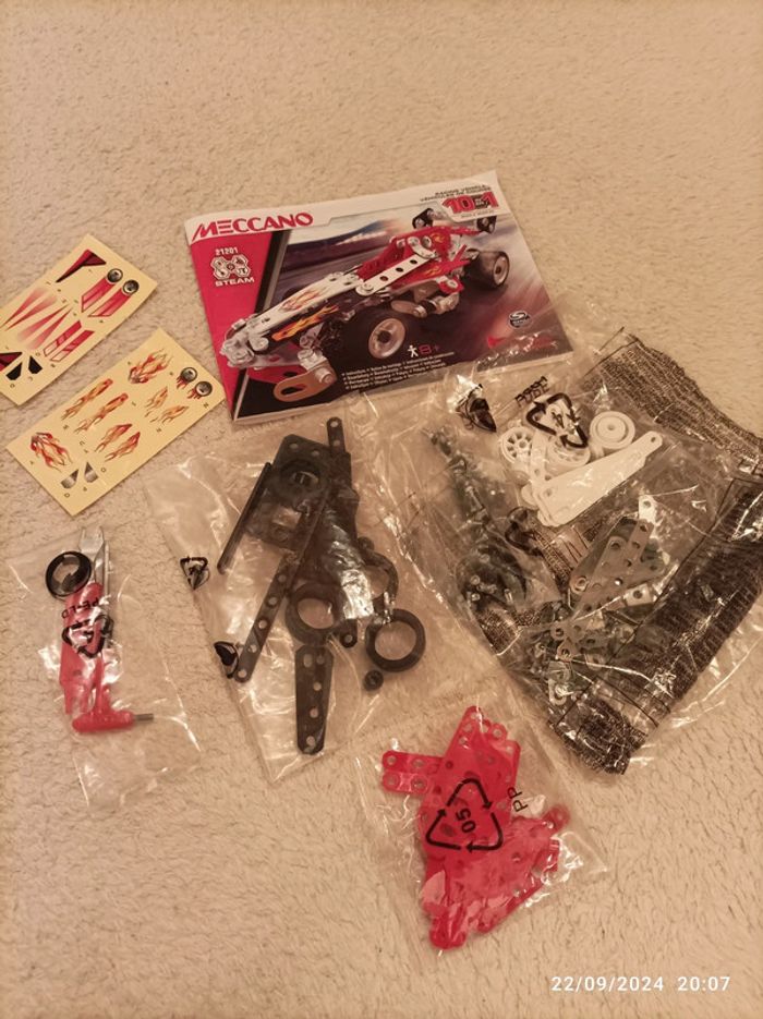 Meccano- véhicules de course - photo numéro 4