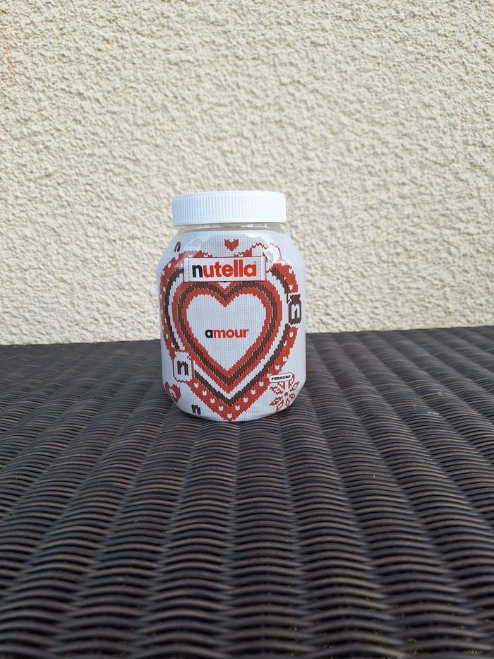 🌰 Pot de Nutella thème de Noël