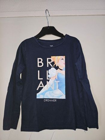 T-Shirt ML Cendrillon 8 ans
