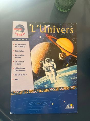 Livre sur l’univers