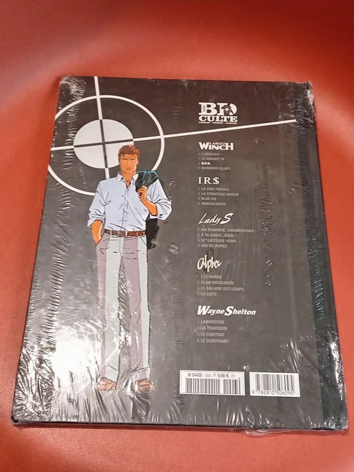 bd Largo Winch Tome 3 Édition les bd culte neuf - photo numéro 2