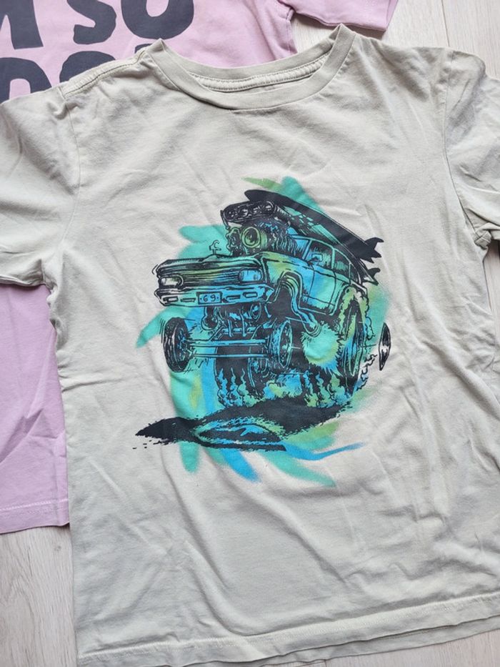 Lot de 3 tee-shirts garçon 12ans ikks tao quiksilver - photo numéro 4