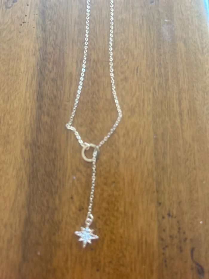 Collier acier inoxydable étoile - photo numéro 2