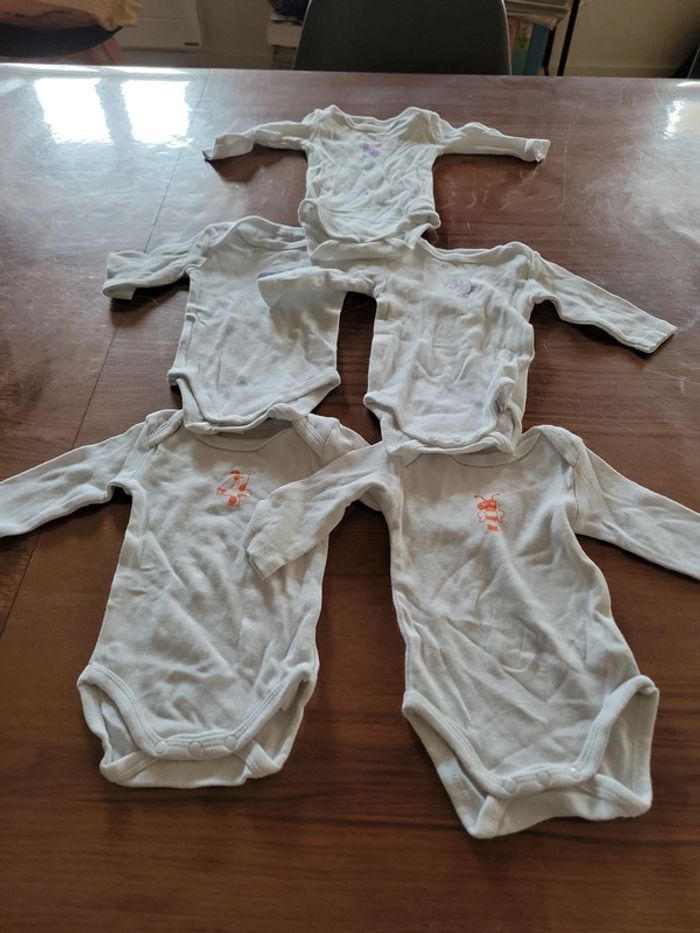 Lot de pyjamas et bodies 3 mois mixtes - photo numéro 2