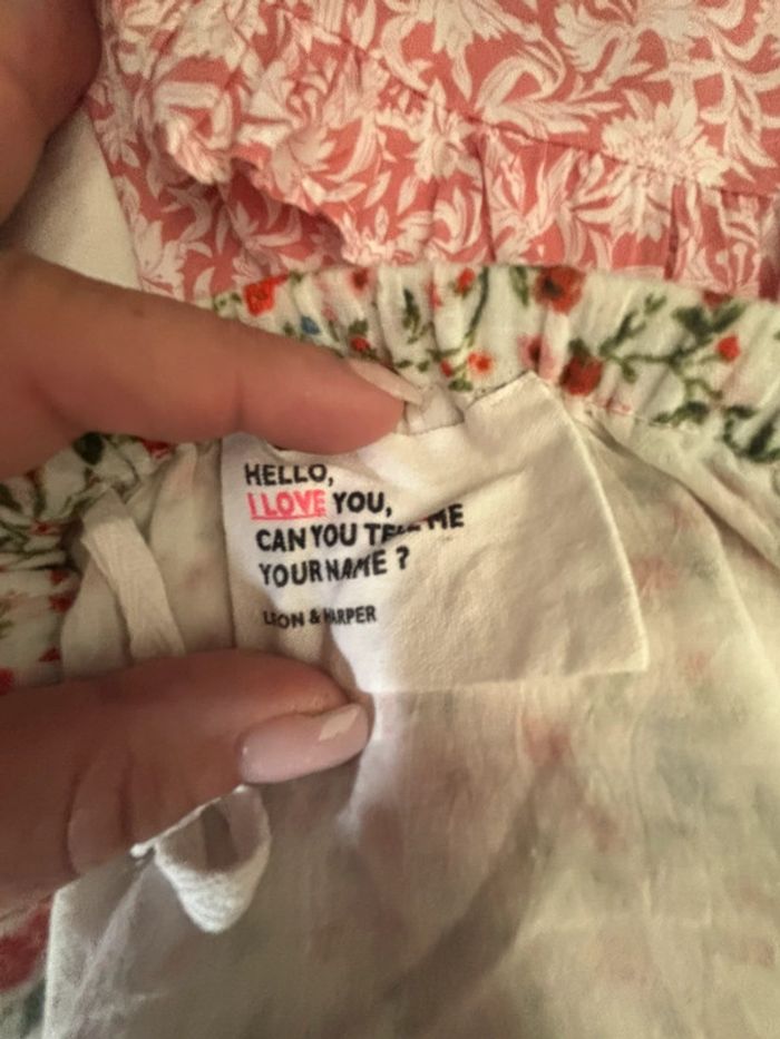 Jupe longue volantée à imprimé petites fleurs champêtres - Léon& Harper - T38 - photo numéro 2