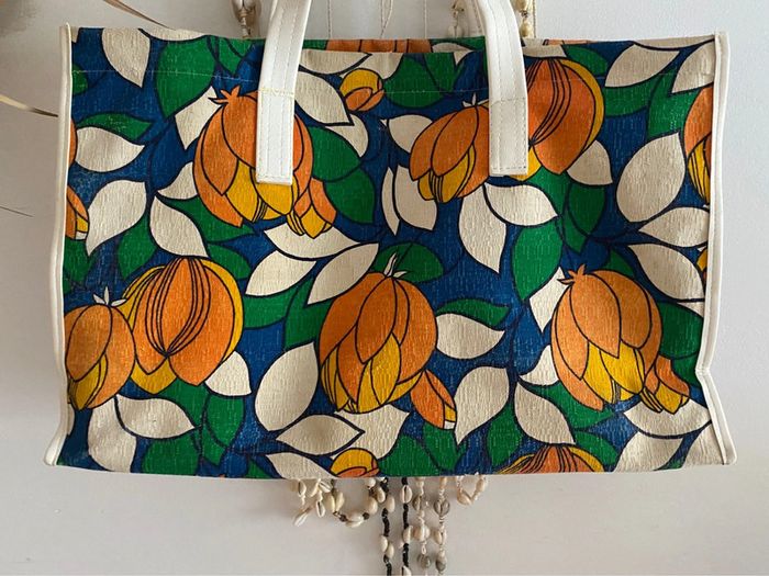Sac Cabas Vintage à fleur 🌷 - photo numéro 5
