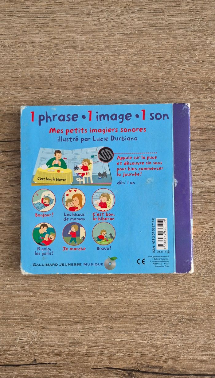 Livre imagier sonore : Bonjour ! - photo numéro 8