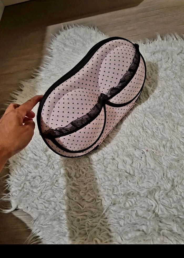 Sac rangement soutien gorge rigide idéal voyage - photo numéro 2