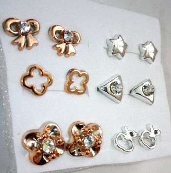 Lot boucles d'oreilles