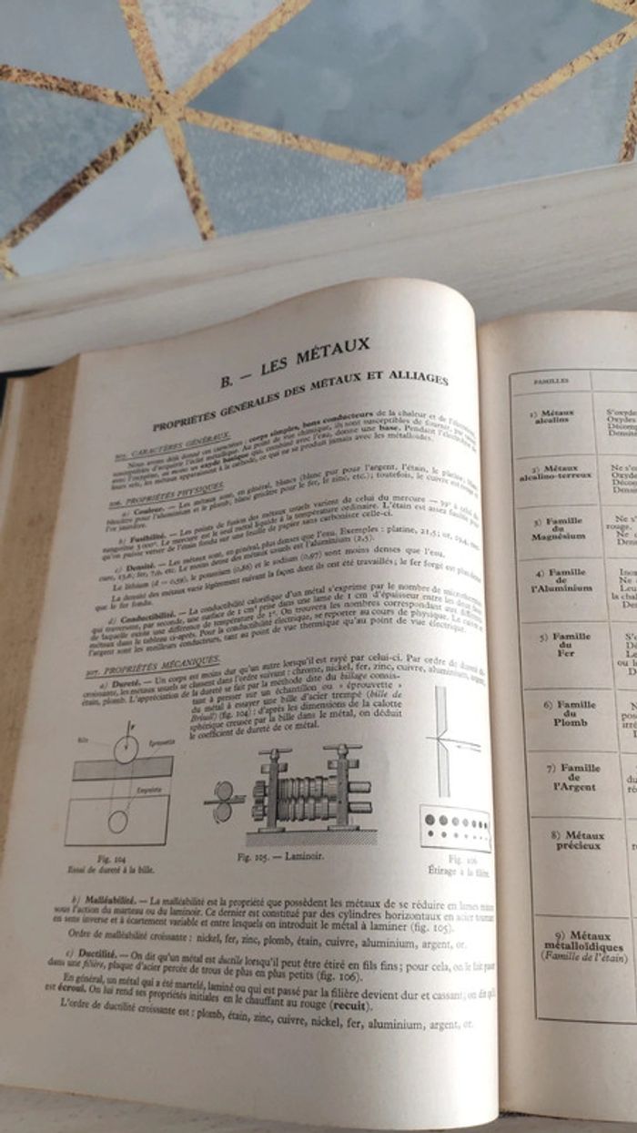 Livre nouvelle Encyclopédie autodidactique Quillet tome 2 1949 physique chimie trigonométrie - photo numéro 14