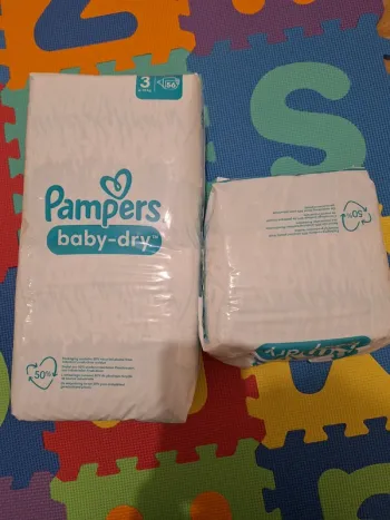 Couche pampers baby dry taille 3