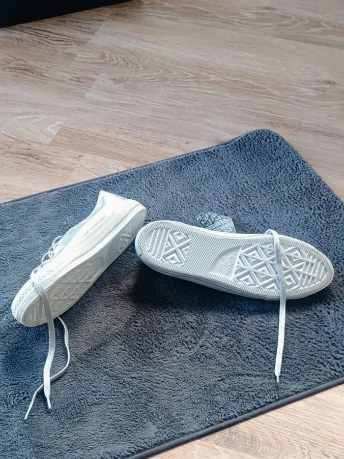 Converse femme argentée neuve T39 - photo numéro 3