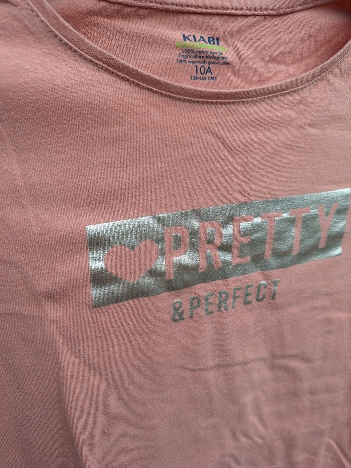 👚 T-shirt manches longues Kiabi 10 ans - photo numéro 2