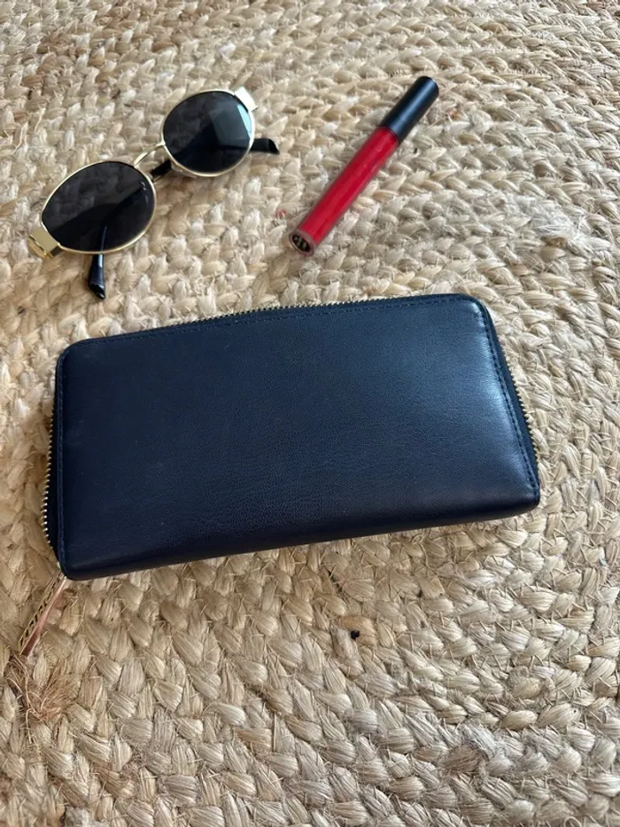 Portefeuille Tommy Hilfiger bleu marine - photo numéro 4