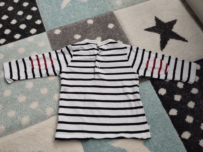 T-shirt manches longues 12 mois terre de marin - photo numéro 2