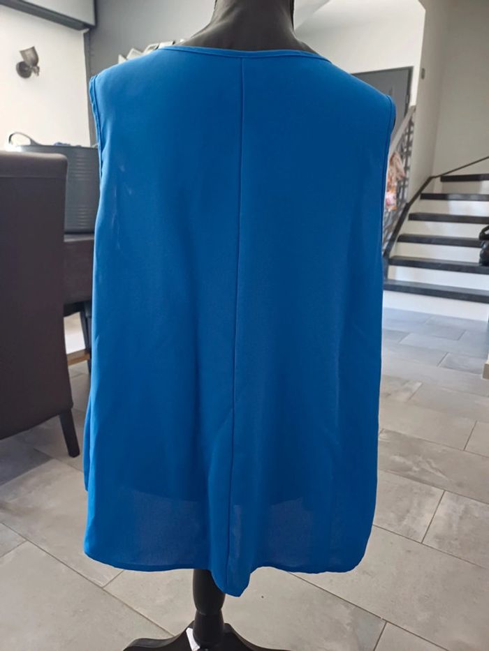 Tunique bleu évasée - photo numéro 4