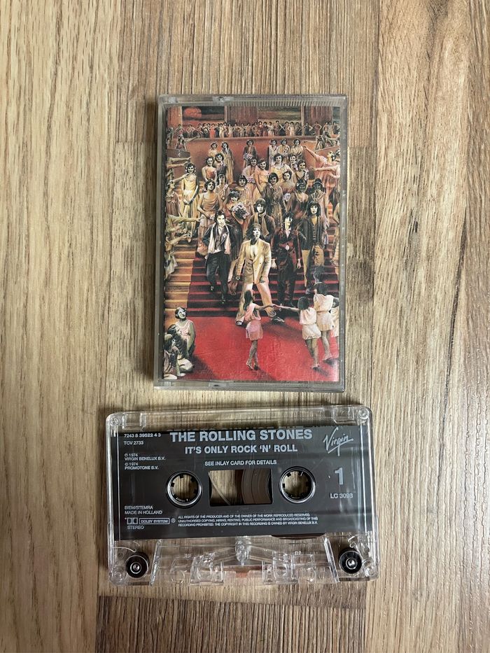 Cassette audio-The Rolling Stones-It’s only Rock’n’Roll