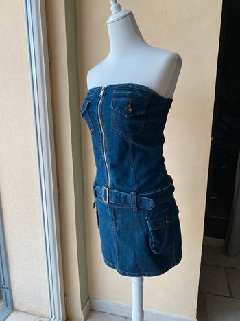 Robe bustier en jean Just F M