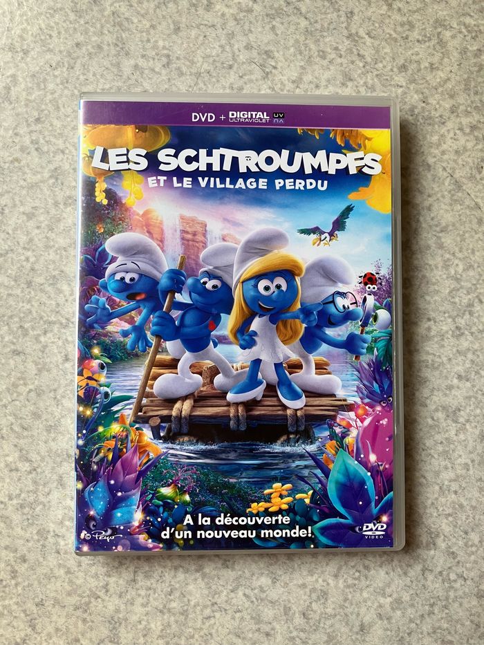 DVD Les schtroumpfs et le village perdu (2€)